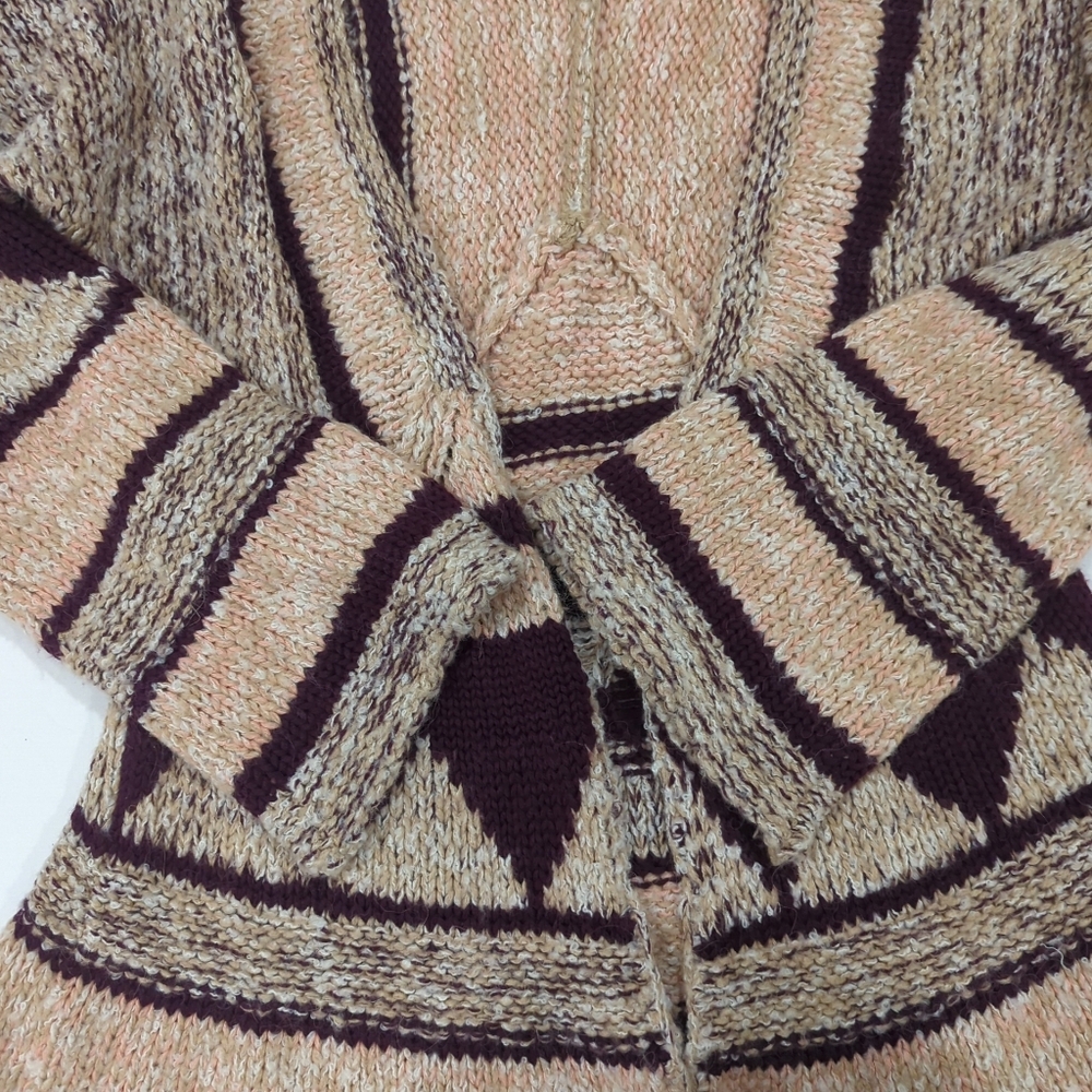 Free People Open Cardigan Sweater - Women's Size Medium Bell Sleeve - Picture 7 of 14